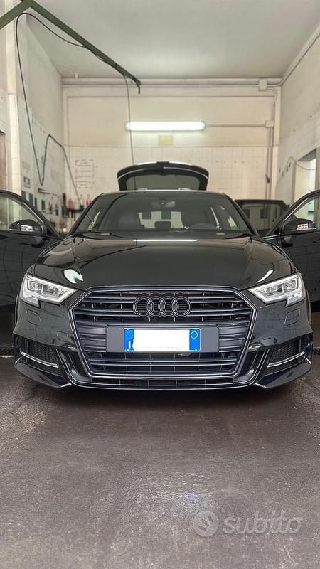 Usata Audi A3 Black Edition 150 CV (110 kW) 2020 Nero Berlina