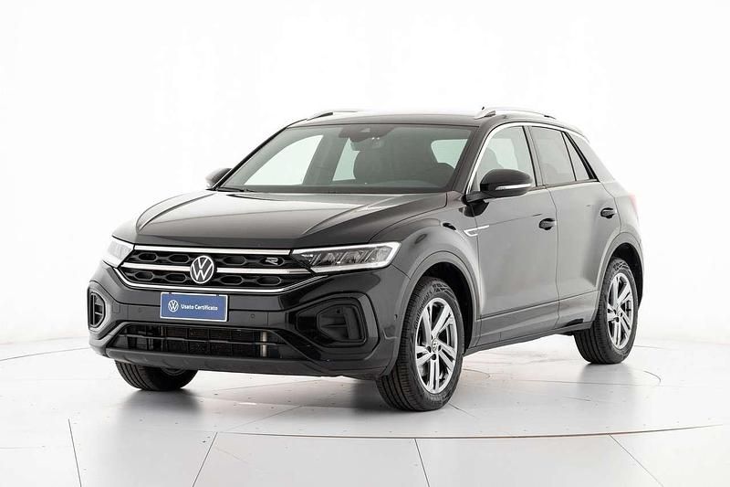 Usata VW T-Roc R-line 150 CV (110 kW) 2022 Nero SUV