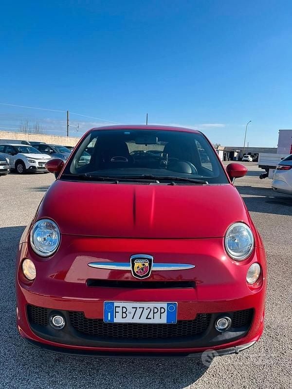 Usata Abarth 595 140 CV (102 kW) 2015 Rosso Berlina