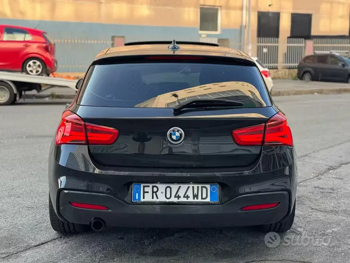 Usata BMW 116 M Sport 116 CV (85 kW) 2018 Nero Utilitaria