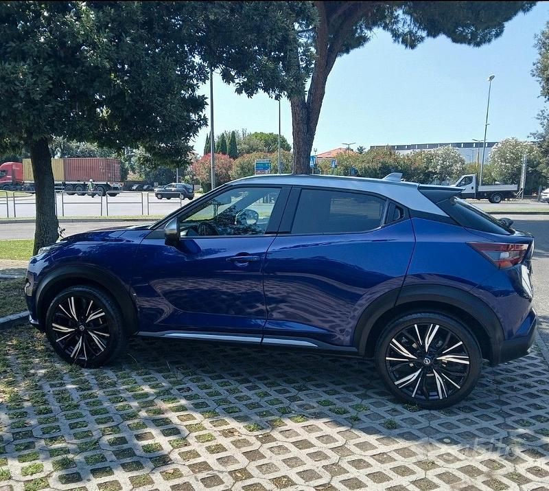 Usata Nissan Juke 114 CV (83 kW) 2021 Blu/azzurro SUV