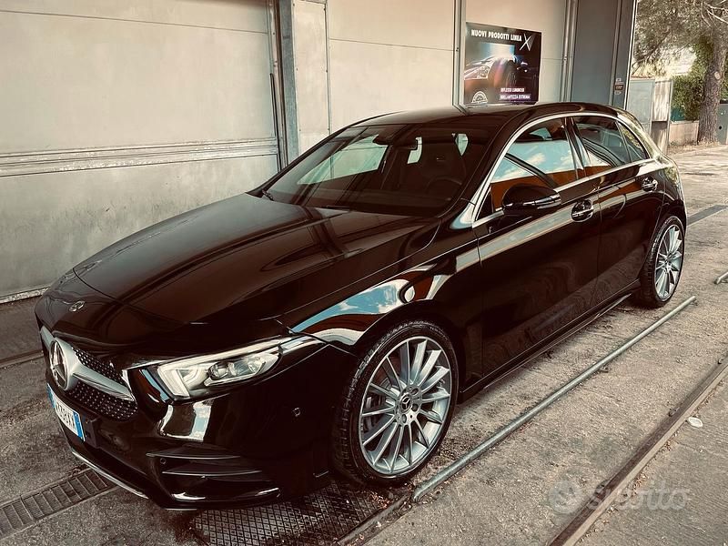 Usata Mercedes A200 150 CV (110 kW) 2019 Nero Coupé