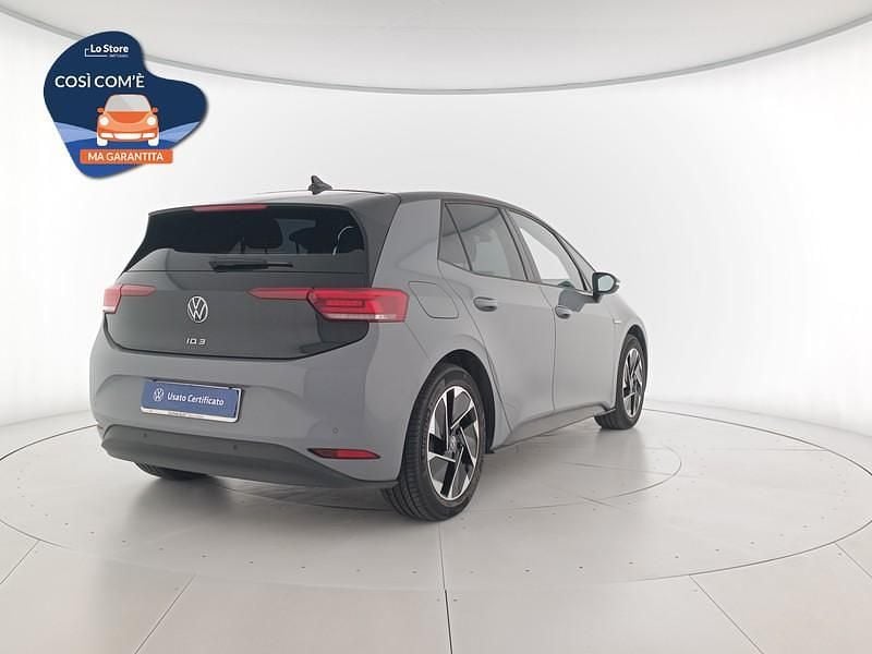 Usata VW ID.3 Pro Performance 150 kW (204 CV) 2022 Moonstone grey nero Utilitaria