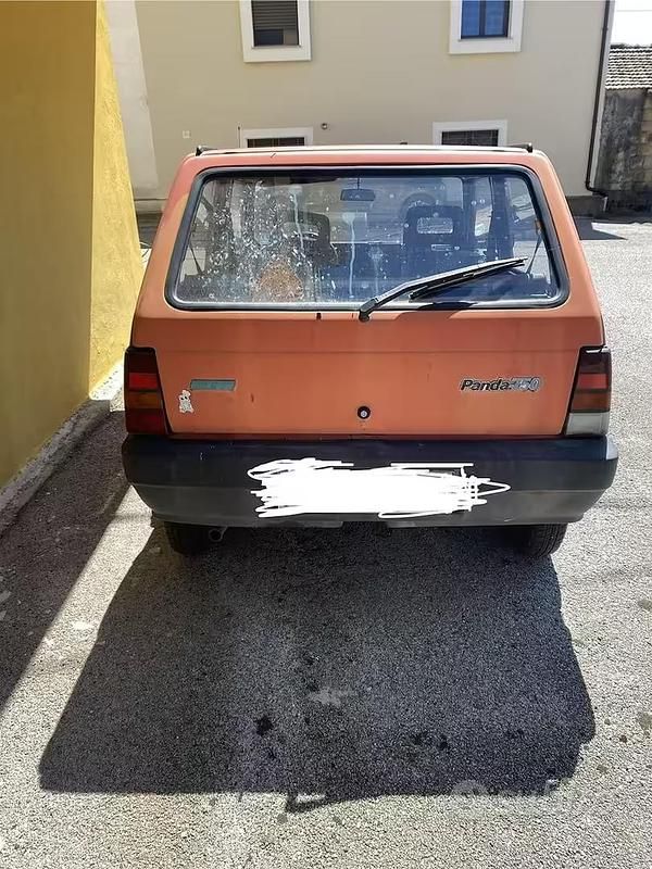 Usata Fiat Panda 1991 Rosso