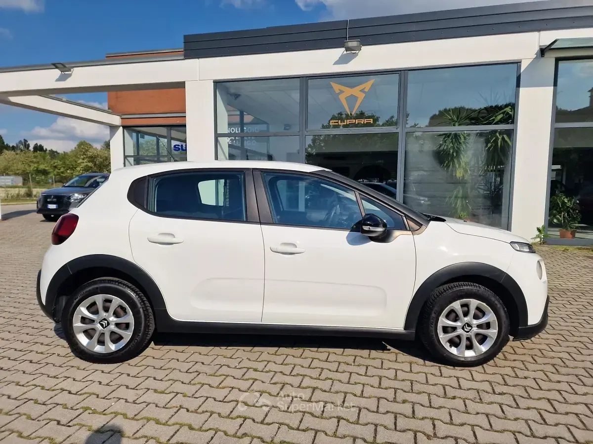 Usata Citroën C3 83 CV (61 kW) 2020 Bianco Utilitaria
