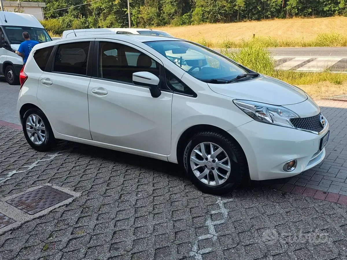 Usata Nissan Note Pure 80 CV (58 kW) 2014 Bianco Utilitaria