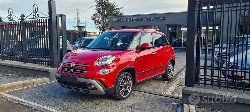 Usata Fiat 500L Cross 120 CV (88 kW) 2019 Rosso Monovolume