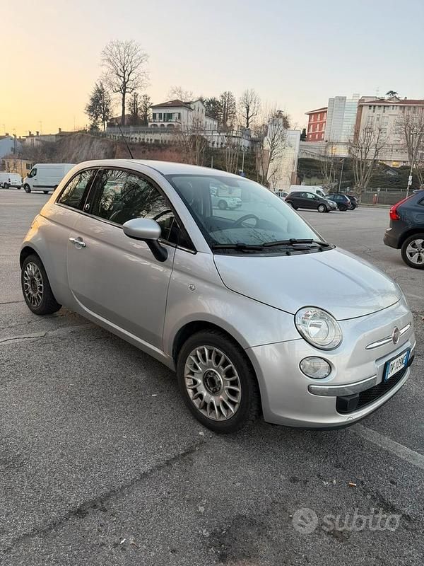 Usata Fiat 500 69 CV (50 kW) 2009 Grigio Cabrio