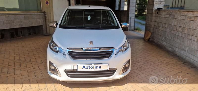 Bianco Usata 2021 Peugeot 108 Style Due volumi | 12.500 € (Molto cara) - Immagine 1/4