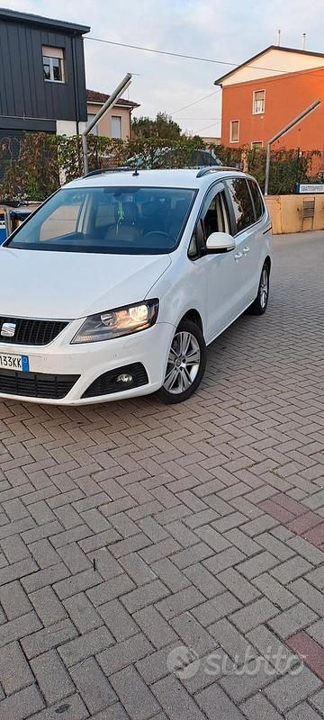 Bianco Usata 2015 Seat Alhambra Monovolume | 8500 € (Cara) - Immagine 1/4