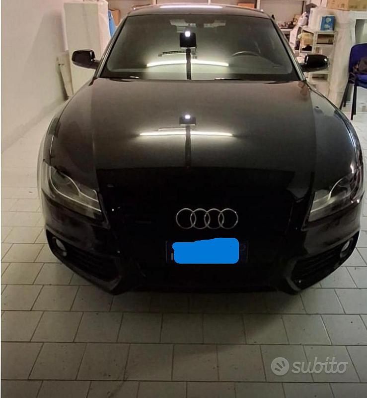 Usata Audi A5 240 CV (176 kW) 2010 Nero Coupé