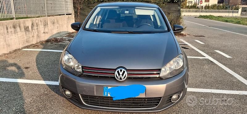 Usata VW Golf VI Highline 122 CV (89 kW) 2009 Grigio Utilitaria