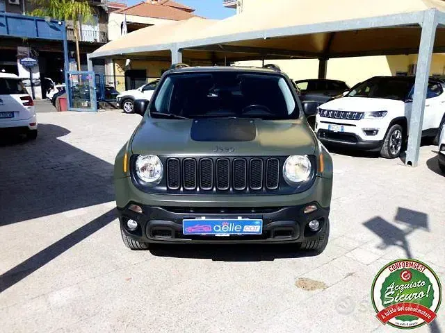 Usata Jeep Renegade Trailhawk 170 CV (125 kW) 2017 Grigio scuro SUV