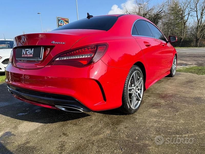 Usata Mercedes CLA220 Premium 177 CV (130 kW) 2016 Rosso Berlina