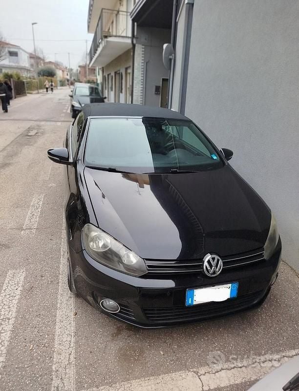 Usata VW Golf Cabriolet 2014 Nero Cabrio