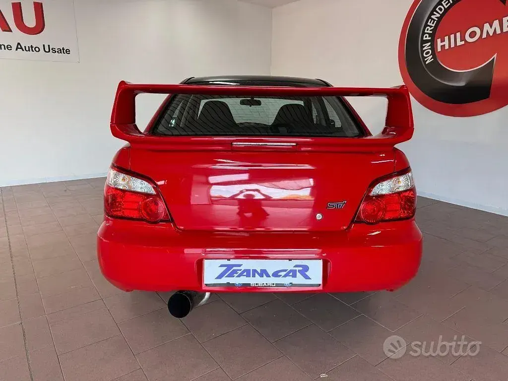 Usata Subaru Impreza 224 CV (164 kW) 2003 Rosso(met.) Berlina