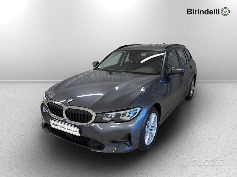 Mineral grey metallizzato Usata 2019 BMW 320 Advantage Station wagon | 26.200 € (Buon prezzo) - Immagine 1/3