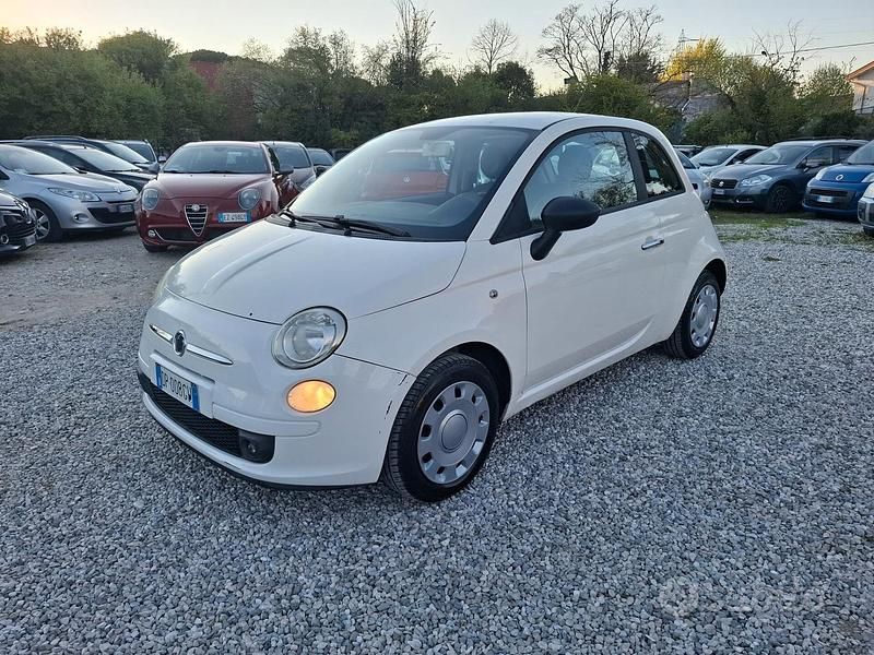 Usata Fiat 500 75 CV (55 kW) 2009 Bianco Cabrio