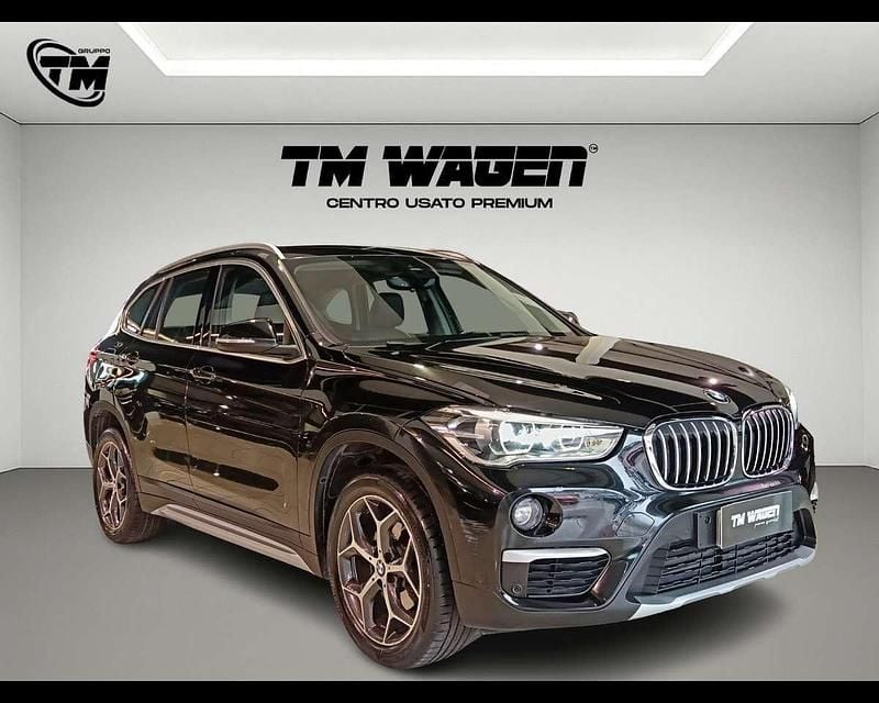 Usata BMW X1 xLine 150 CV (110 kW) 2018 Nero SUV