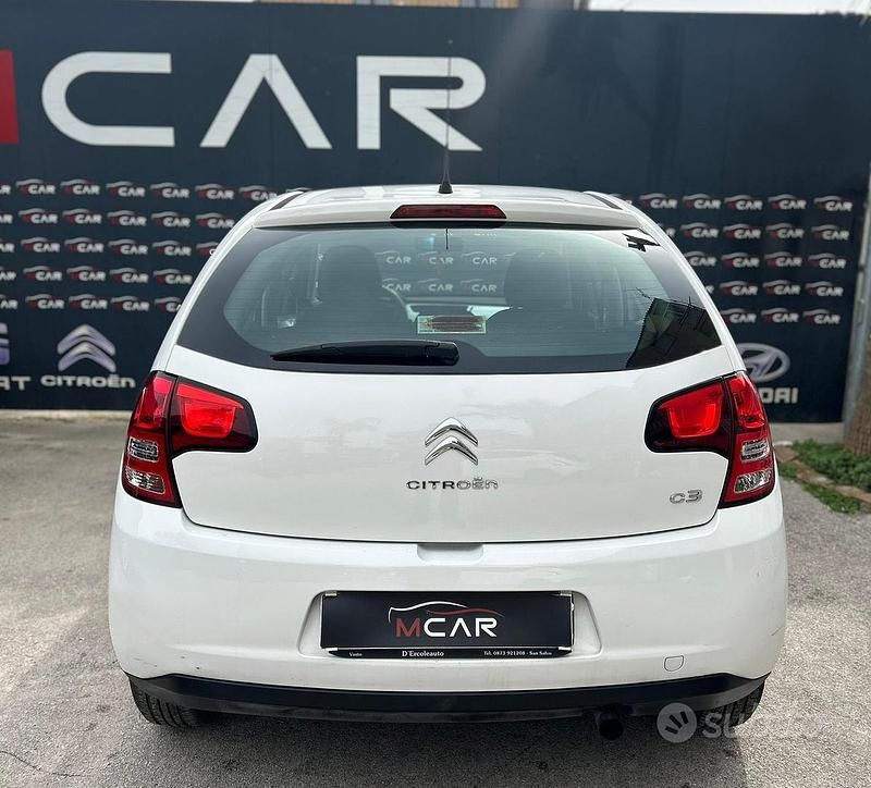Usata Citroën C3 69 CV (50 kW) 2012 Bianco Utilitaria