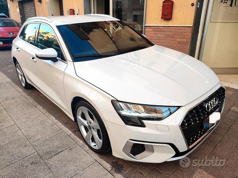Usata Audi A3 Advanced 150 CV (110 kW) 2022 Grigio Berlina