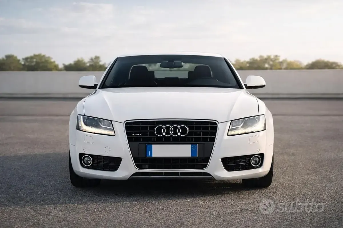 Usata Audi A5 Comfort 239 CV (175 kW) 2009 Bianco Coupé