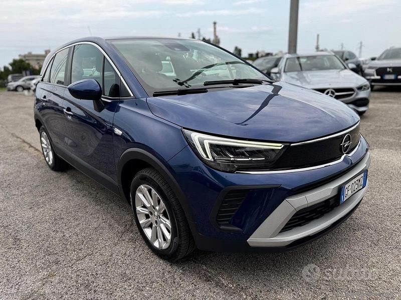 Usata Opel Crossland X S 110 CV (80 kW) 2021 Blu SUV