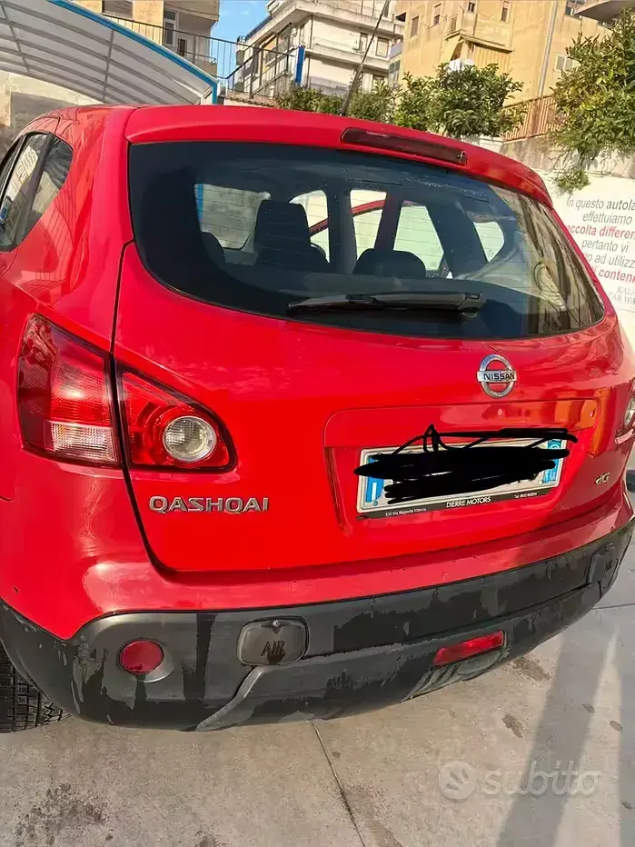 Usata Nissan Qashqai 150 CV (110 kW) 2007 Rosso SUV