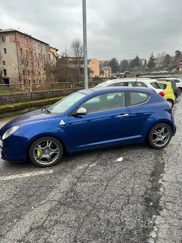 Usata Alfa Romeo MiTo Quadrifoglio 170 CV (125 kW) 2010 Blu Utilitaria