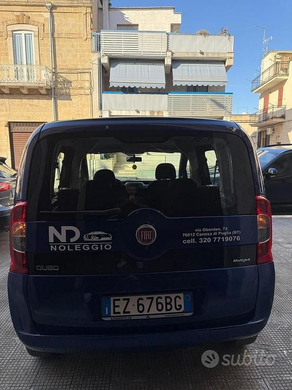Usata Fiat Qubo Trekking 75 CV (55 kW) 2015 Blu Monovolume