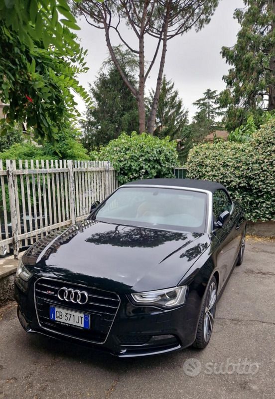 Nero Usata 2012 Audi A5 Cabriolet Advanced Plus Cabrio | 14.000 € (Molto cara) - Immagine 1/1
