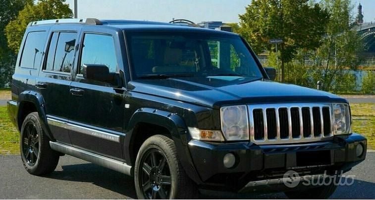 Usata Jeep Commander 218 CV (160 kW) 2007 Nero SUV