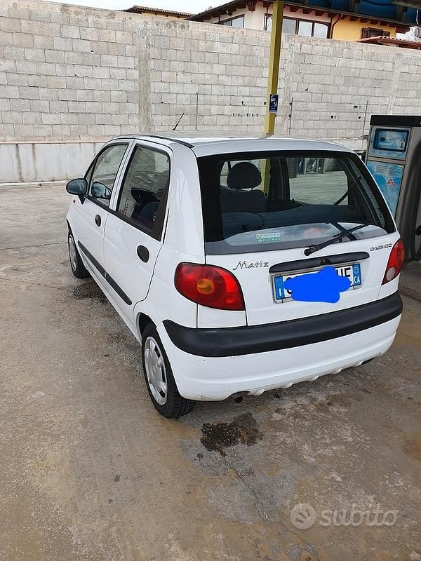 Usata Chevrolet Matiz 51 CV (37 kW) 2003 Bianco Utilitaria