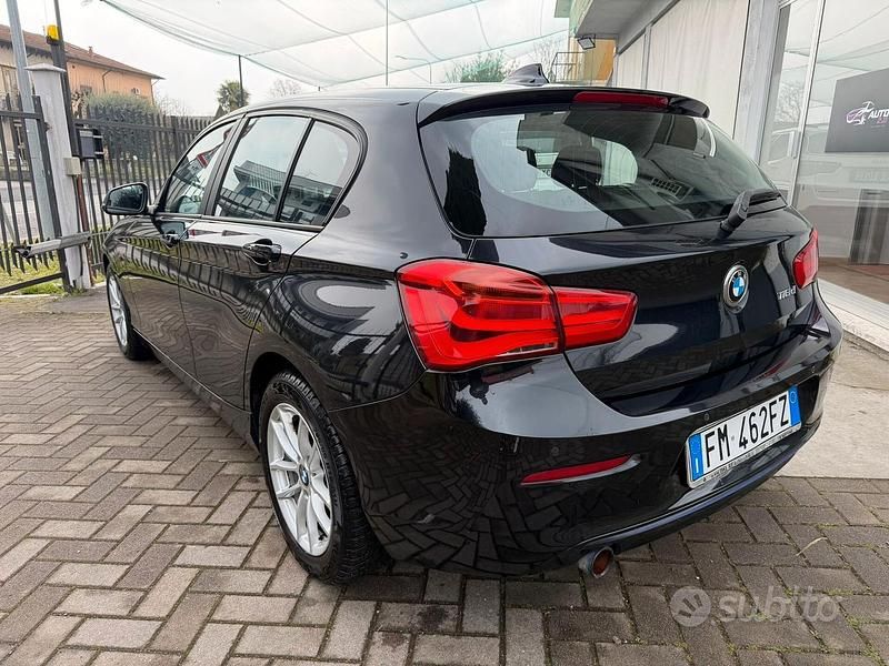 Usata BMW 118 Sport Line 2016 Nero Utilitaria