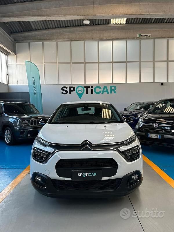 Usata Citroën C3 PureTech 110 CV (80 kW) 2022 Bianco Berlina