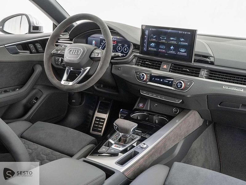 Nuova Audi RS5 Sportback Ambiente 450 CV (330 kW) 2025 Bianco ghiaccio metallizzato Coupé