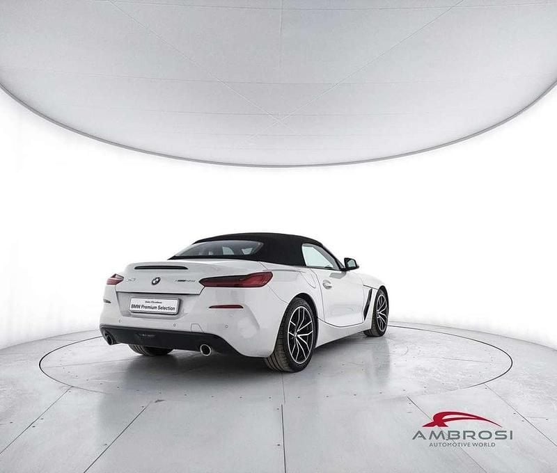 Usata BMW Z4 Sport Line 197 CV (144 kW) 2021 Bianco Cabrio