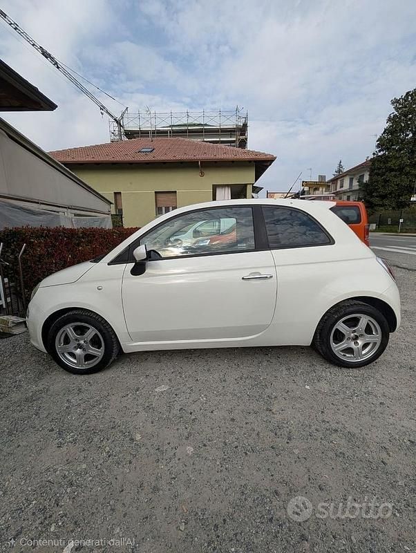Usata Fiat 500 69 CV (50 kW) 2008 Bianco Berlina