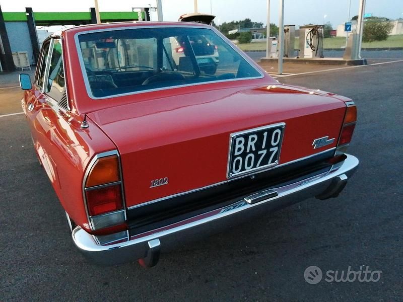 Usata Fiat 1800 Sport 1970 Rosso Coupé