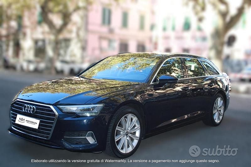 Usata Audi A6 Business 231 CV (169 kW) 2019 Blu Station wagon