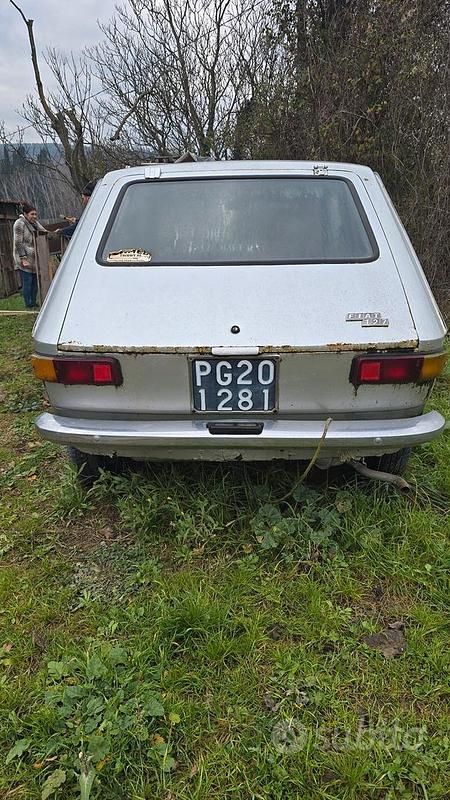 Usata Fiat 127 1970 Grigio Utilitaria