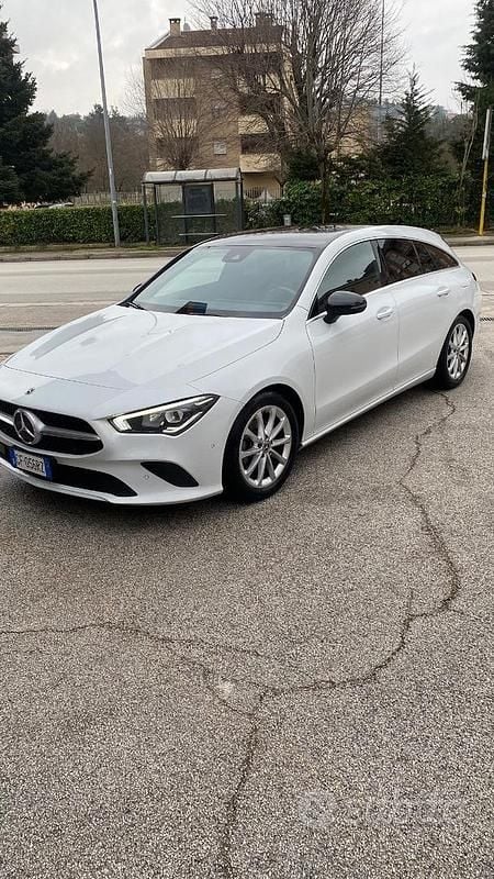 Usata Mercedes CLA200 Shooting Brake 2021 Bianco Station wagon