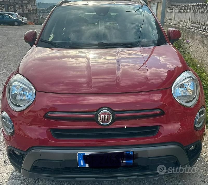 Usata Fiat 500X Cross 95 CV (69 kW) 2021 Rosso SUV