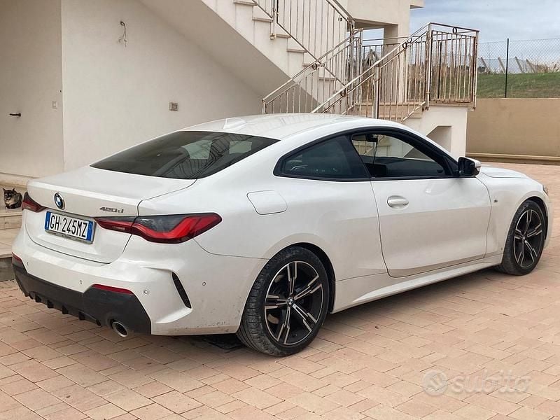 Usata BMW 420 Coupé M Sport 190 CV (139 kW) 2022 Bianco Coupé