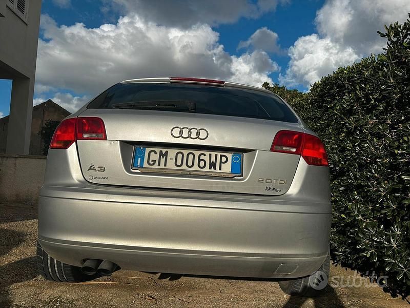 Usata Audi A3 140 CV (102 kW) 2005 Grigio Berlina
