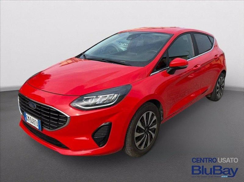 Usata Ford Fiesta Titanium 75 CV (55 kW) 2023 Rosso Utilitaria
