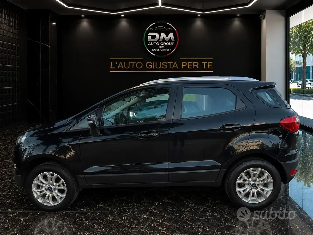 Usata Ford Ecosport Titanium 95 CV (69 kW) 2017 Nero SUV