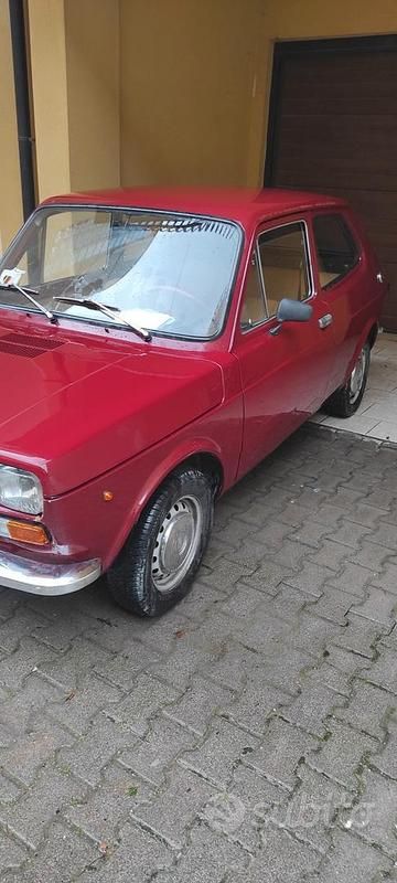 Usata Fiat 127 1970 Rosso