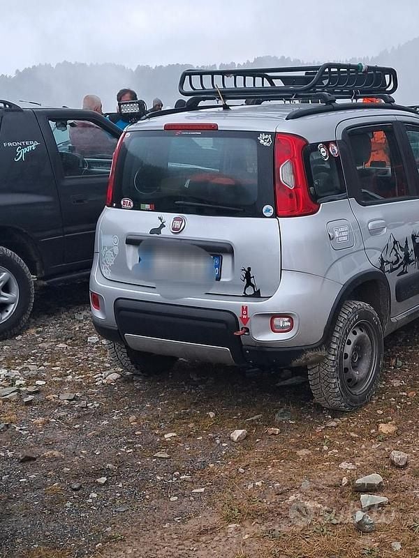 Usata Fiat Panda 4x4 2014 Grigio Utilitaria