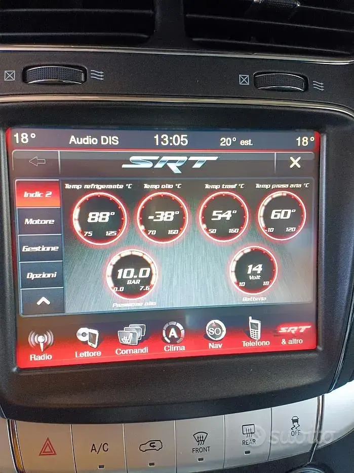 Usata Fiat Freemont Lounge 170 CV (125 kW) 2013 Nero SUV